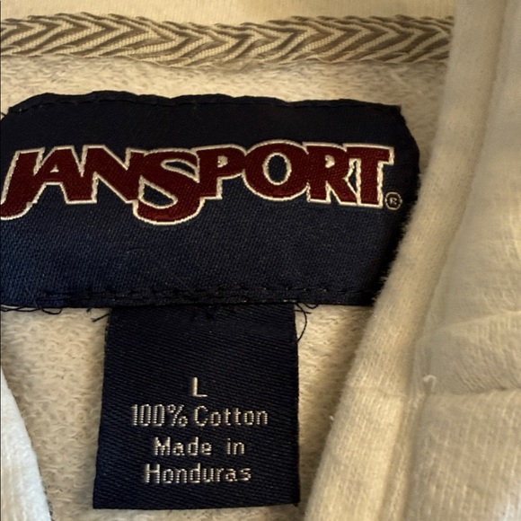 Jansport White Tampa Spartans women’s Zip Up Sweater - L - Picture 2 of 8